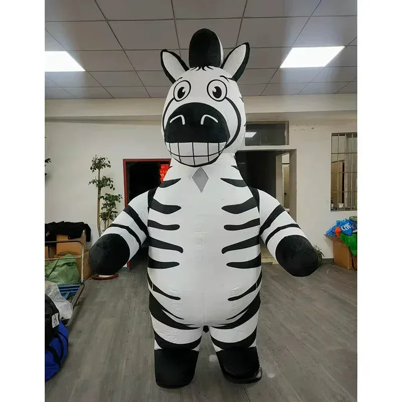 Inflatable Zebra Mascot Costum - Suits recension och pris