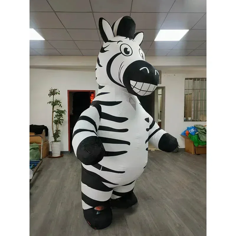 Inflatable Zebra Mascot Costum - Suits recension och pris