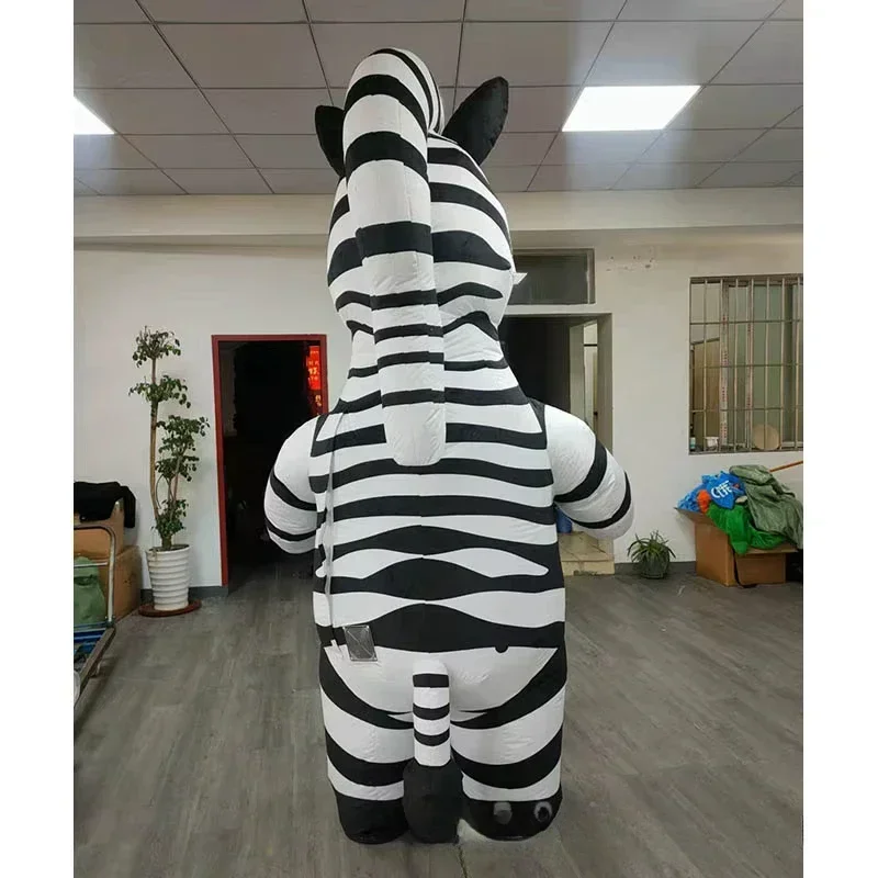 Inflatable Zebra Mascot Costum - Suits recension och pris