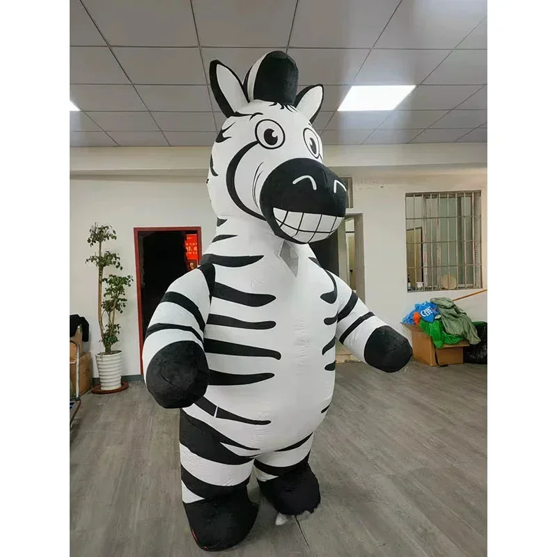 Inflatable Zebra Mascot Costum - Suits recension och pris