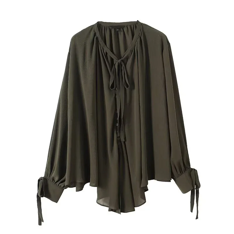 2025 French Style Women's Shir - Shirts recension och pris