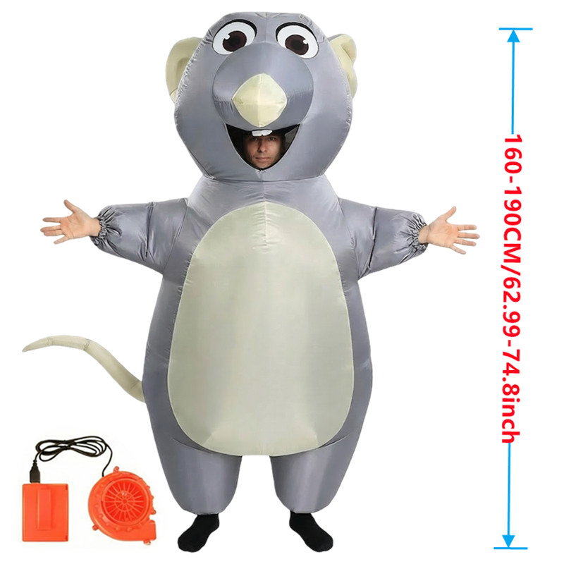 Cartoon Mouse Inflatable Costu - Suits recension och pris