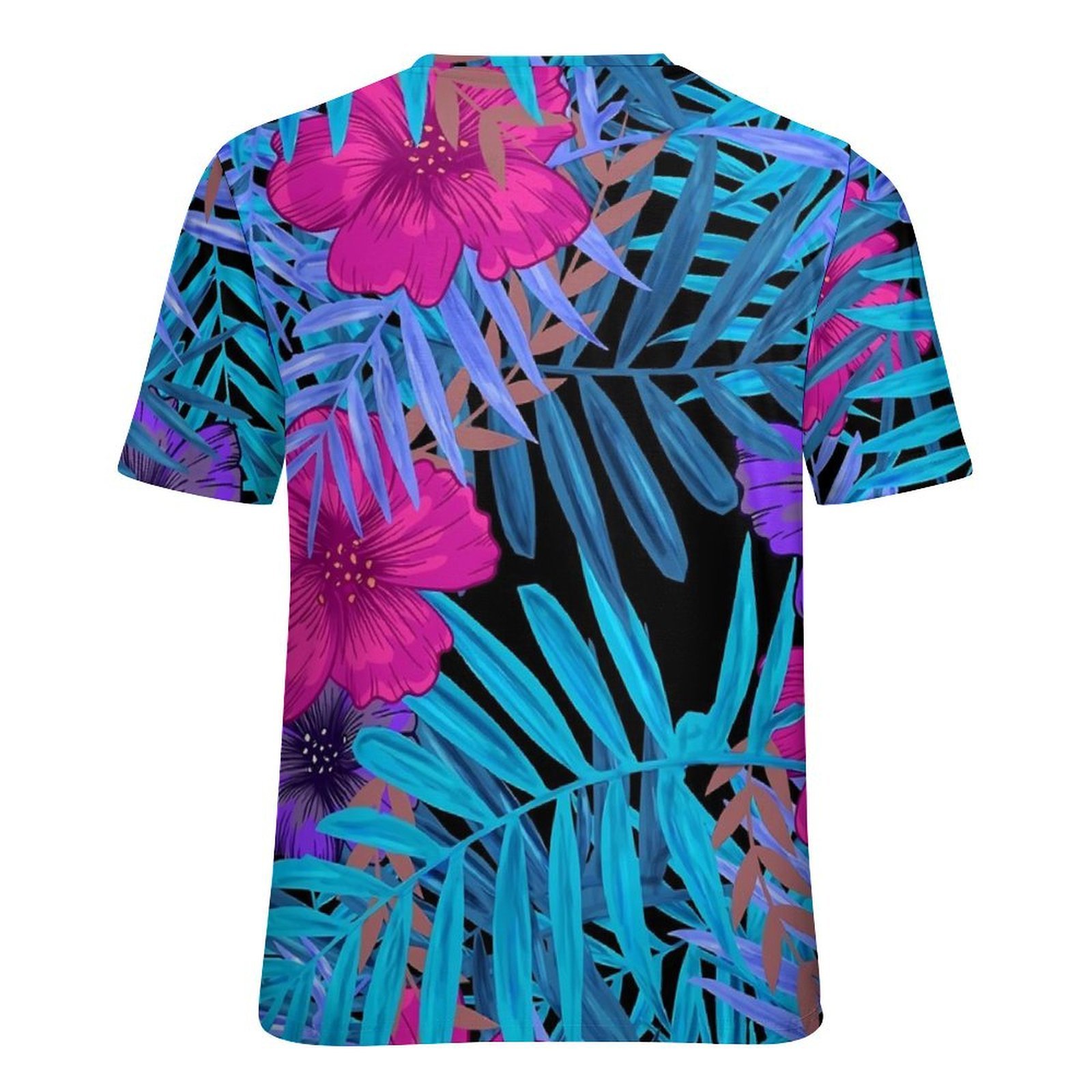 Oversize T-Shirt Summer Tropic - Vintage Hawaiian Floral Shirt recension och pris