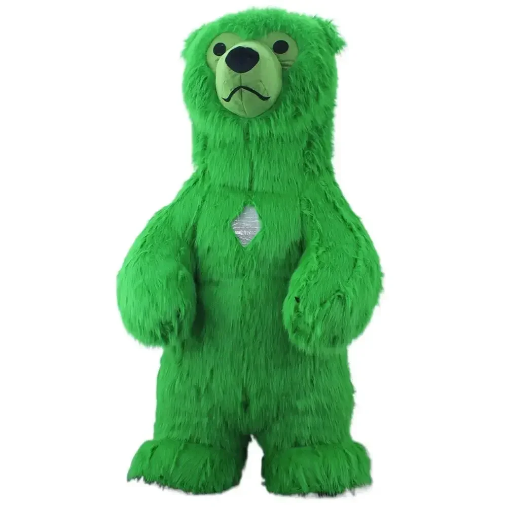 Furry Green Bear Inflatable Ma - Suits recension och pris