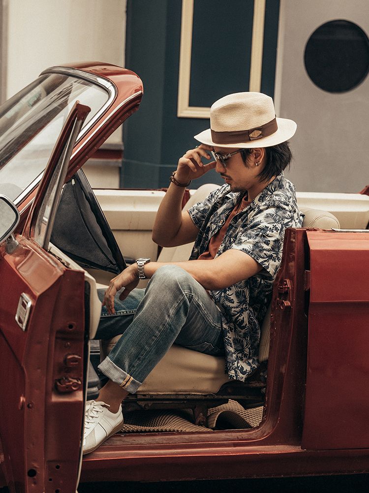 Fashionable Hawaiian Shirt Men - Vintage Hawaiian Floral Shirt recension och pris